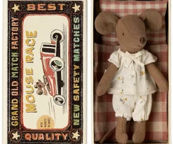 Maileg Knuffelmuis Big Sister in Luciferdoosje