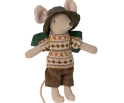 Maileg Knuffelmuis Hiker Big Brother 13cm