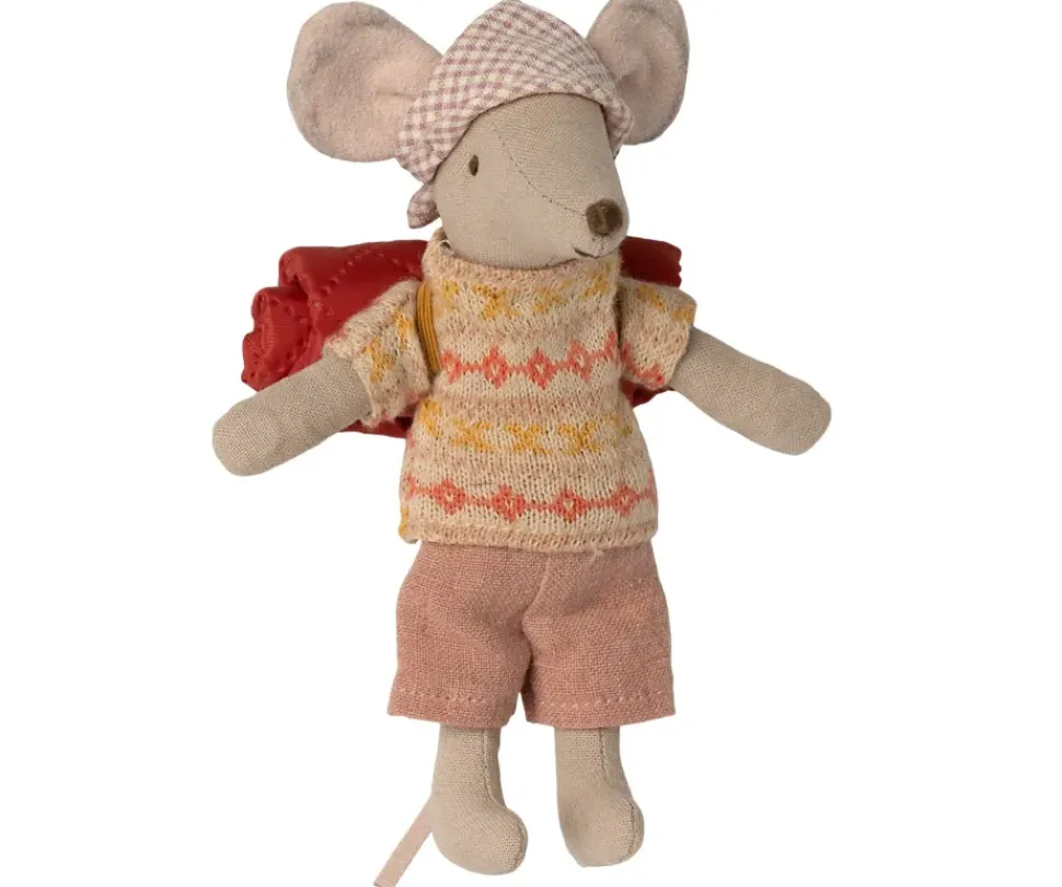 Maileg Knuffelmuis Hiker Big Sister 13cm