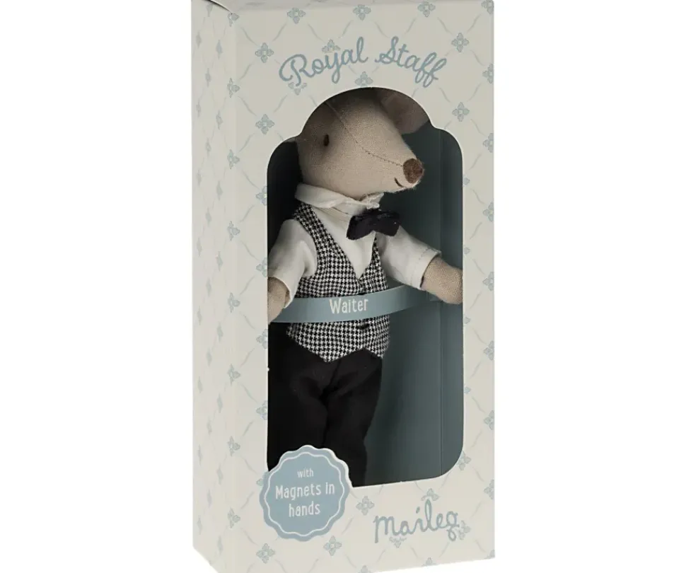 Maileg Knuffelmuis Ober 15cm