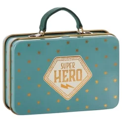 Maileg Metalen Koffertje Blue Gold Stars