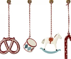 Maileg Metalen Ornamenten Peter's Christmas set 4-delig