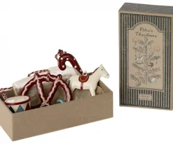 Maileg Metalen Ornamenten Peter's Christmas set 4-delig