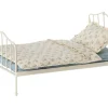 Maileg Metalen Poppenbed Mini Blauw