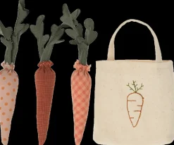 Maileg Mini Wortels in Boodschappentas