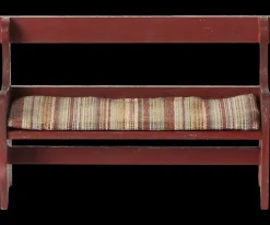 Maileg Poppenhuis Bankje Rood 7.5cm