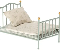 Maileg Poppenhuis Vintage Bed Mint