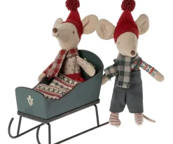 Maileg Poppenslee Groen 12cm