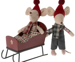 Maileg Poppenslee Rood 12cm