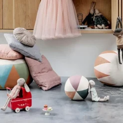 Maileg Stoffen Bal Dusty Green Glitter