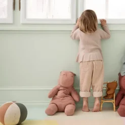 Maileg Stoffen Bal Dusty Green Glitter