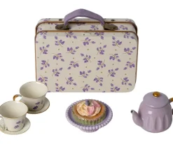 Maileg Theeservies Purple Madelaine