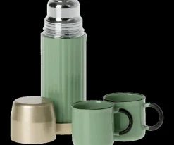 Maileg Thermosfles met 2 Mokken Mint