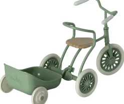 Maileg Tricycle Aanhanger voor Muis Groen