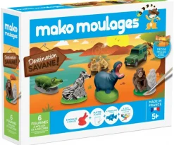 mako Créatons Doos Savanne Set 6-vormen
