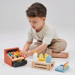 Mentari Kassa met Scanner Hout