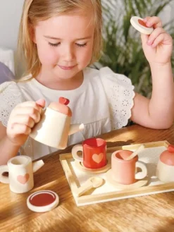 Mentari Theeset met Dienblad Hout