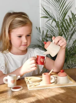 Mentari Theeset met Dienblad Hout