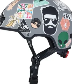 Micro Step Helm ABS Deluxe Stickers