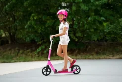 Micro Step Helm Deluxe Framboos Roze
