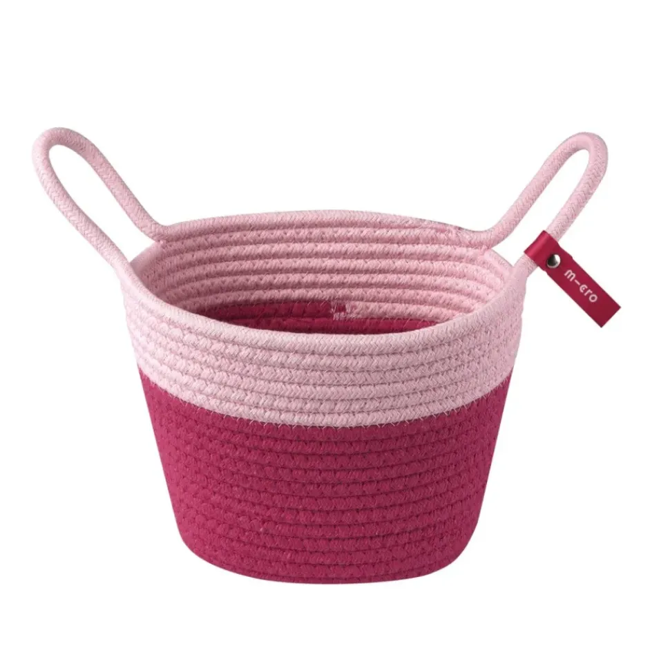 Micro Step Mandje Stepmandje Katoen Roze