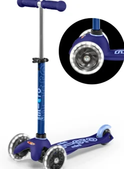 Micro Step Mini Micro Step Deluxe LED Blauw