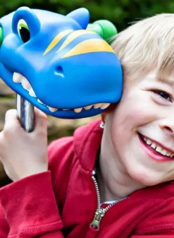 Micro Step Scootaheadz Dino Blauw