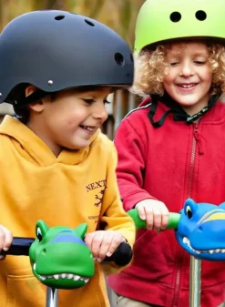 Micro Step Scootaheadz Dino Groen