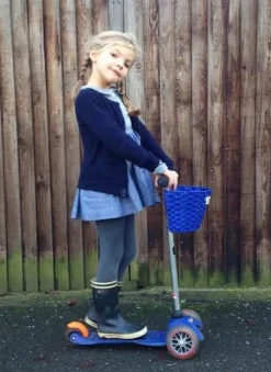 Micro Step Stepmandje Blauw