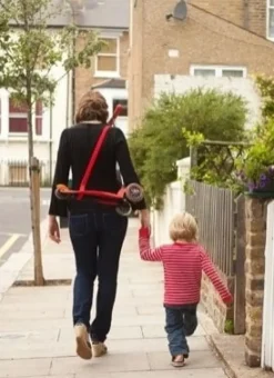 Micro Step Step'n Trek Scoot'n Pull Rood