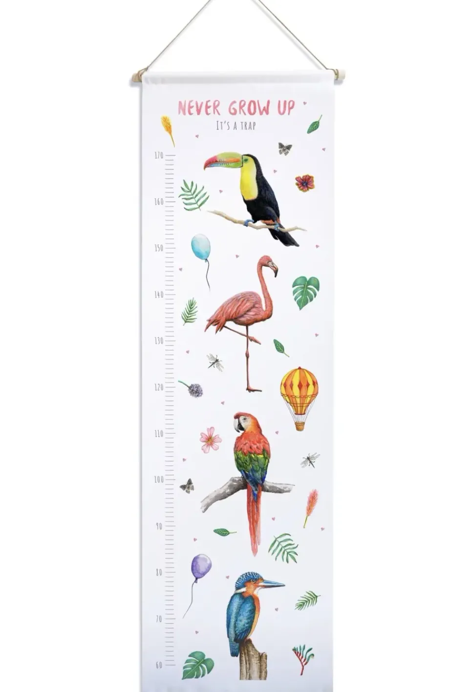 MiesToGo Groeimeter Vogels Roze