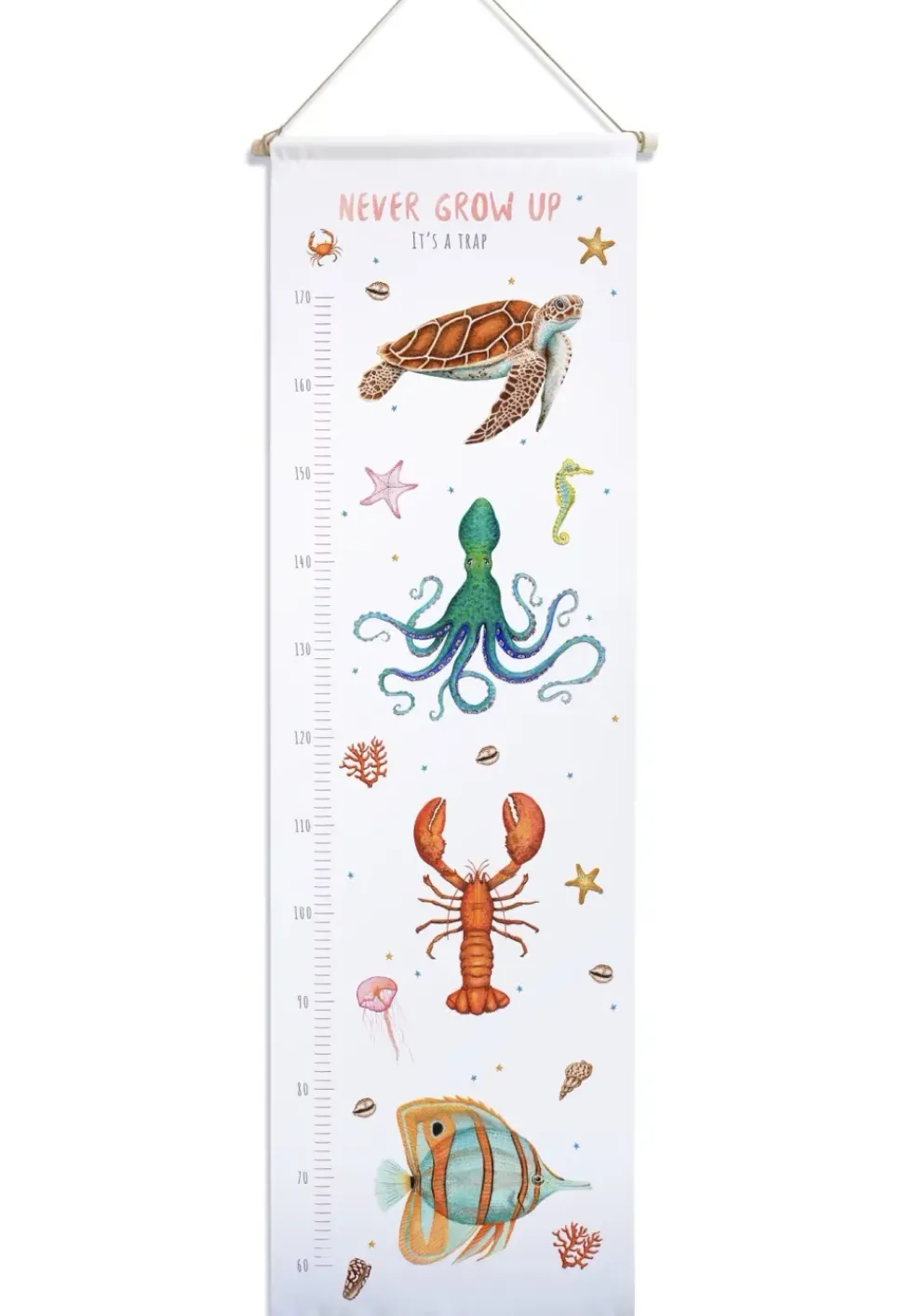 MiesToGo Groeimeter Zeedieren Roze