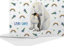 MiesToGo Wenskaart IJsbeer Stay Safe