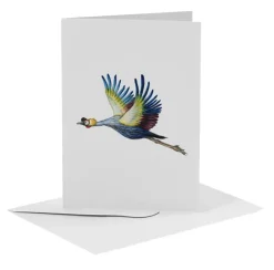 MiesToGo Wenskaart Kraanvogel