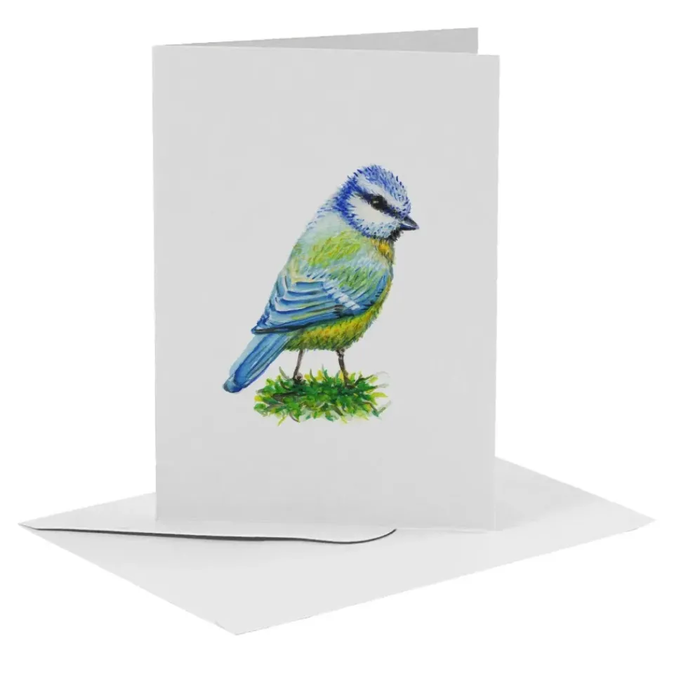 MiesToGo Wenskaart Pimpelmees