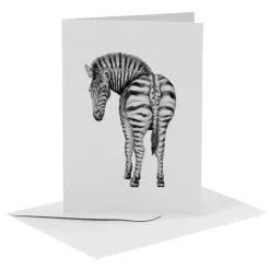 MiesToGo Wenskaart Zebra