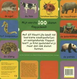 Mijn eerst 100 dieren flapjesboek