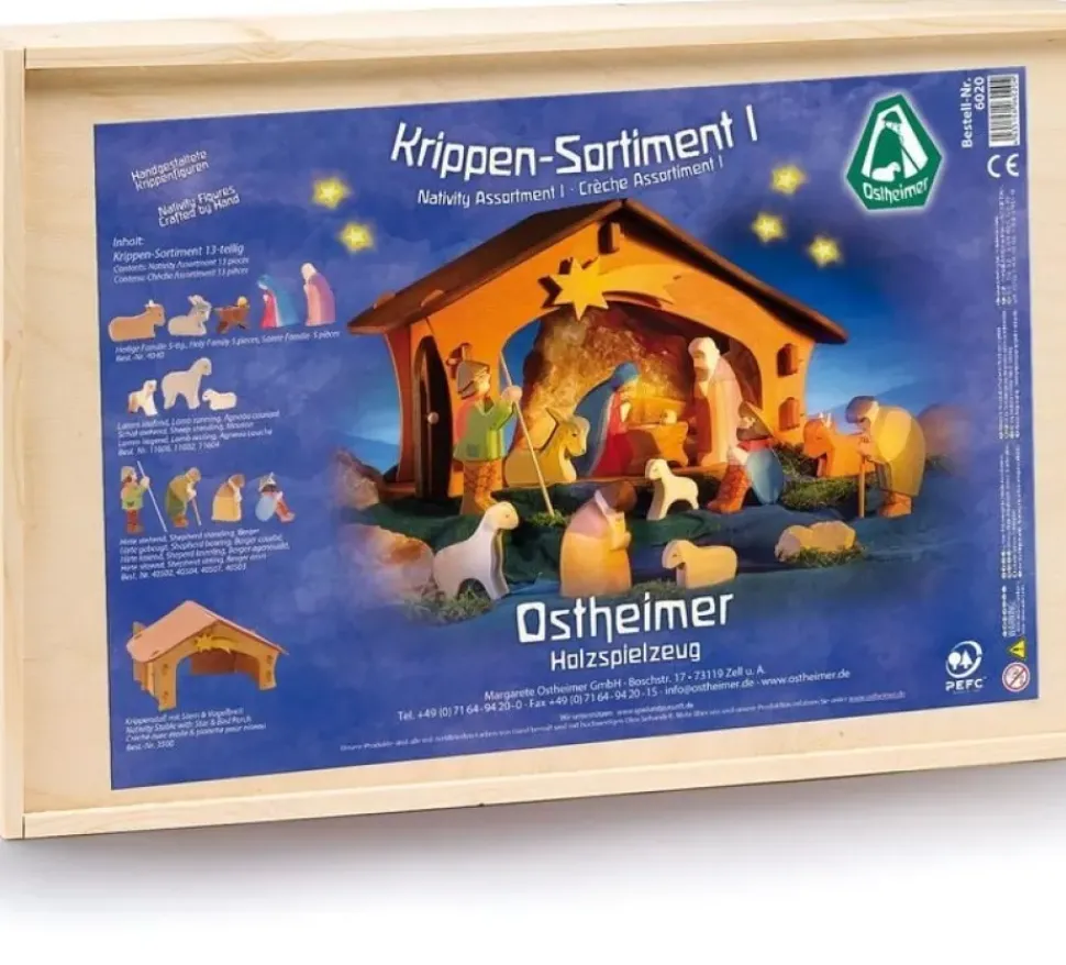 Ostheimer Kerststal I Complete Set 13-delig 6020