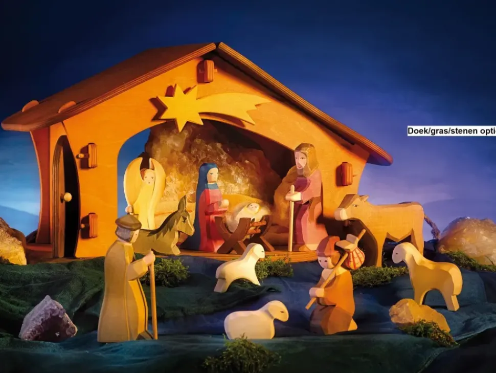 Ostheimer Kerststal II Complete Set 13-delig 60201