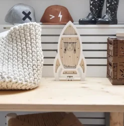 Pellianni Tafellamp Raket LED Hout