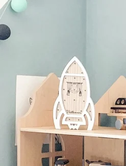 Pellianni Tafellamp Raket LED Hout