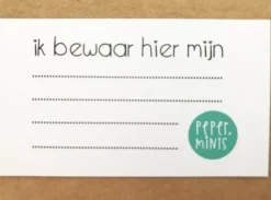 Pepermints Bewaardoosje Panter