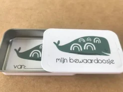Pepermints Bewaardoosje Walvis