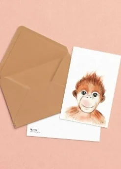 Postkaart Hello little boy