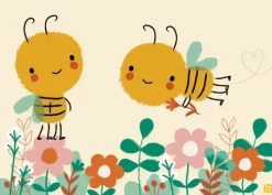 Postkaart Save the bees