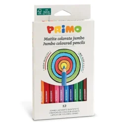 Primo Jumbo Kleurpotloden ø5.5 Set 12-delig