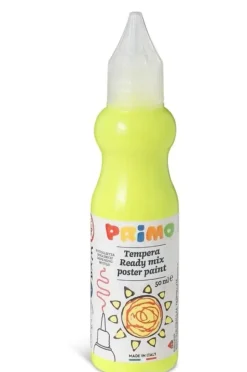 Primo Plakkaatverf in Spuitflesje Fluor Geel 50ml