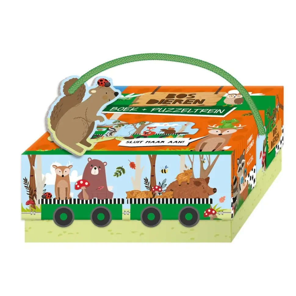Puzzeltrein Bosdieren