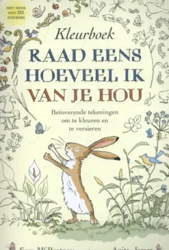 Raad eens hoeveel ik van je hou (kleurboek)