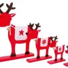 Rendier Kerst Decor Hout